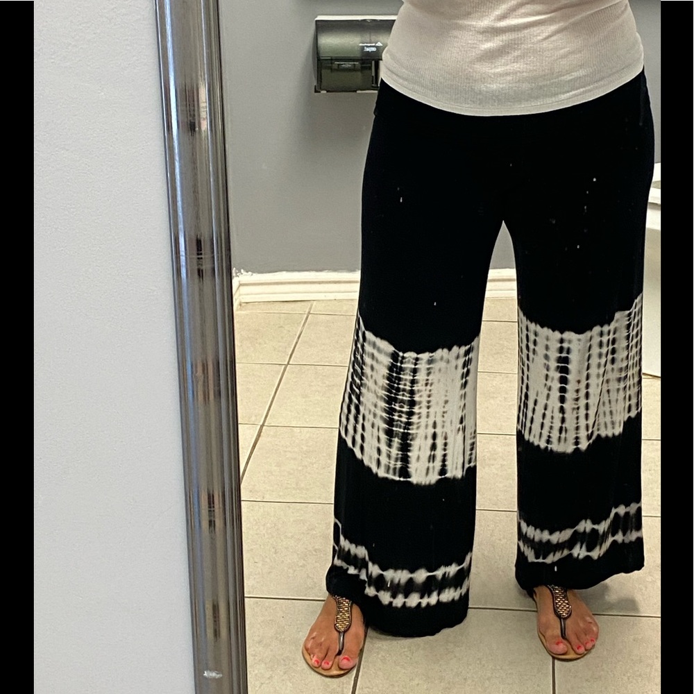 Tie Dye Wide Leg Pant